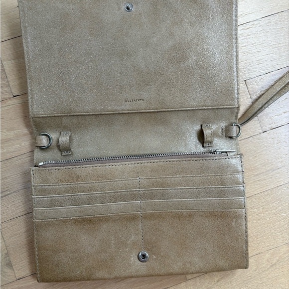 All Saints Metallic Shoulder Bag - Picture 4 of 7